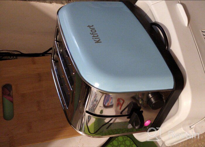 img 2 attached to Toaster Kitfort KT-2014-2, beige review by Celina Kilian ᠌