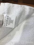 картинка 1 прикреплена к отзыву 12-Pack Gray Cotton Hand Towels - Amazon Basics For Home & Bathroom Use от Kenny Beyer