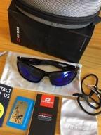 img 1 attached to Unbreakable TR90 Frame RIVBOS Polarized Sports Sunglasses For Men - Driving Shades RB831 review by Ryan Pollock
