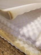 картинка 1 прикреплена к отзыву Full Size Orthopedic Foam Mattress Topper For Back Pain Relief And Improved Sleep Quality - Nutan 1-Inch Breathable Soft Luxury Bed Pad. от Solomon Inks
