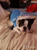 img 1 attached to Funny Pet Halloween Costumes: Yoption Puppy Dog Cat Shark Outfits, Warm Hoodie Clothes (M) review by Tara Taylor