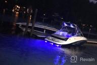 картинка 1 прикреплена к отзыву BASIKER BS6 Boat RGB LED Light Kit (2X2000LM 36LED W/ Remote Control), 12V~24V, IP68 Underwater Marine Color Lighting For Cruise Ships, Yachts, Boats, Sailboat, Pontoon And Transom от Mitchell Norman