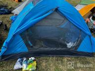 img 1 attached to BISINNA Lightweight 2-Person Camping Tent: Waterproof, Windproof, And Easy To Set Up For Outdoor Adventures review by Landon Bandepalli