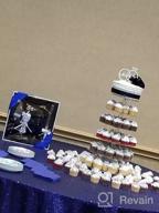 картинка 1 прикреплена к отзыву 5 Tier Round Acrylic Cupcake Stand-Cake Stand-Dessert Stand, Jusalpha 5RFs (With Base) Cupcake Tower от Luis Despain