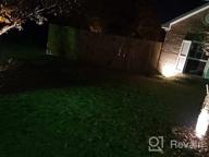 картинка 1 прикреплена к отзыву Наружное садовое освещение с использованием светодиодных прожекторов низкого напряжения фирмы ALEDECO: споты для подсветки деревьев, флага или тропинок. от Chuck Derrick