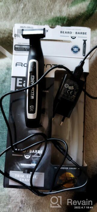 img 1 attached to Trimmer Rowenta TN6000, black/silver review by Agata Koacz ᠌