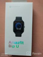 img 2 attached to Amazfit Bip U Smart Watch Fitness Tracker with 60+ Sports Modes, 9-Day Battery Life, Blood Oxygen Monitor, and Water Resistance for Men and Women - Compatible with iPhone and Android Phones (Black) review by Dimitar Borisov ᠌