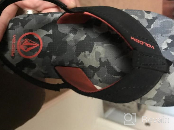 img 1 attached to 👟 Volcom Youth Big Victor Sandal - Unisex Child review by Donald Blanco