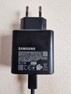 img 3 attached to Network Charger Samsung EP-TA845 Cable USB Type-C, 45 W, black review by Bambang (bambang sup ᠌