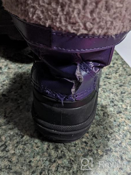 img 1 attached to Warm & Waterproof Winter Snow Boots for Boys & Girls - Anti-Slip & Perfect for Cold Weather (Toddler/Little Kid/Big Kid) review by Ricardo Stewart