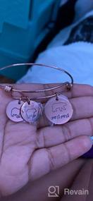 img 8 attached to Mama Bear Bracelet: A Meaningful Adjustable Bangle with Cubs - Perfect Mom Gift!