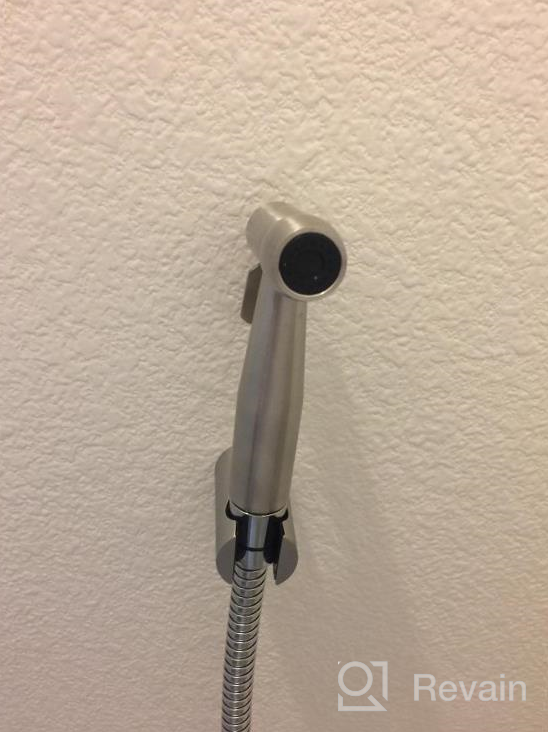 img 1 attached to Premium Stainless Steel Handheld Bidet Toilet Sprayer Set For Enhanced Bathroom Hygiene And Cloth Diaper Cleaning review by Major Genesis