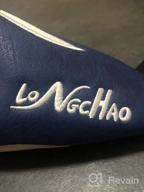 img 1 attached to Complete Your Golf Club Set With LONGCHAO'S 3-Piece Vintage PU Headcovers review by Jeremiah Small