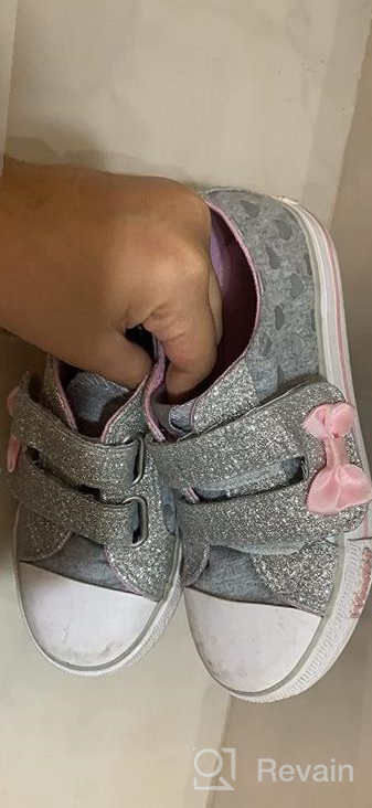 img 1 attached to Weestep Toddler/Littke Kid Girls Glitter School Casual Sneakers review by Jason Clemons