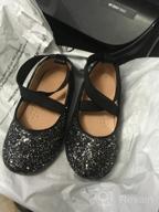 img 1 attached to Golden Girls Sequin Ballet Princess Shoes and Flats review by Brooke Stolen