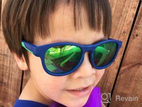 img 6 attached to 🕶️ TPEE Sports Polarized Kids Sunglasses with 100% UV Protection for Girls and Boys Ages 5-13