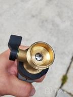 img 1 attached to 2 Pack Heavy Duty 3/4 Inch Solid Brass Garden Hose Shut Off Valve By Hourleey - 10 Extra Rubber Washers Included! review by William Byrd