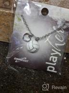 img 1 attached to Soccer Heart Enamel Necklace: Perfect Jewelry Gift for Players, Fans, Moms, and Teams review by Susan Johnson
