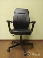 img 2 attached to Optimized Search: CH-605 Office Computer Chair with PU Leather Upholstery in Black review by Ada Wodarczyk ᠌