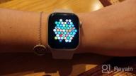 img 2 attached to Apple Watch Series 7 45mm Aluminium Case Smart Watch, Blue Ocean review by Athit Samatiyadekul ᠌