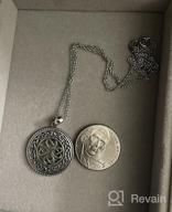img 1 attached to Stunning 925 Sterling Silver Celtic Medallion Pendant Necklace - 20 inch review by Raden Maldonado