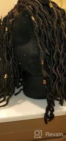 img 5 attached to Kalyss 13X6 Braided Lace Front Cornrow Wig With 2 Ponytails & Baby Hairs For Women