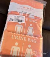 img 1 attached to 12/24 Pcs 800ML DIBBATU Disposable Urinal Bag: Ideal For Traffic Jams, Camping, Hiking & More! review by Pavan Cormier