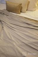 картинка 1 прикреплена к отзыву Stay Cool All Night: LUXEAR Double-Sided Cooling Blanket For Hot Sleepers - Arc-Chill Japanese Fiber Lightweight Breathable Summer Blankets For Night Sweats, Machine Washable от Bernard Larjin