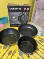 img 1 attached to Polaris EasyKeep-4D Tableware Set Black review by Chasmum Kumar ᠌