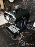 img 1 attached to Rozhkovy coffee maker Kitfort KT-702, black review by Dagmara Pasternak ᠌