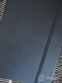 img 7 attached to 2 упаковки ноутбуков Rettacy с точечной сеткой в ​​твердом переплете | 320 страниц, плотная бумага 120Gsm, искусственная кожа | 5,75 '' × 8,38 '' (черно-коричневый)