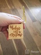 img 1 attached to Personalized 2021 Baby'S First Christmas Ornament - A Special Keepsake! review by Chris Crisler
