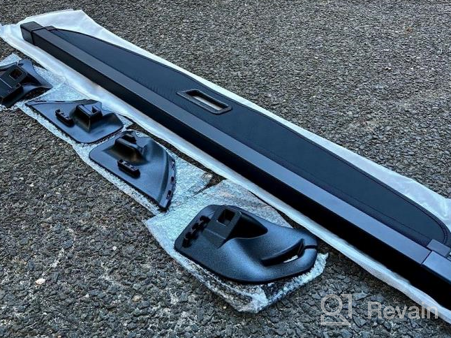 img 1 attached to Tesla Model Y Cargo Cover: Retractable Waterproof Rear Trunk Shade For Luggage Security And Privacy - Compatible With 2020 To 2022 Models (Manufactured Before June 2022) review by Thomas Ramirez