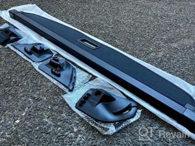 img 7 attached to Чехол для багажного отделения Tesla Model Y: выдвижное водонепроницаемое заднее багажное отделение для безопасности и конфиденциальности багажа - совместимо с моделями с 2020 по 2022 год (произведено до июня 2022 года).