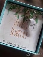 img 1 attached to Get A Cute And Trendy Look With The Vintage Smiling Open Ring By Sovesi review by Chris Burks