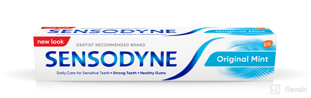 sensodyne original mint toothpaste 标志