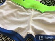 img 1 attached to 🦈 Adorable 2pc Shark Swimwear Set for Little Boys: Board Shorts Swim Short Trunks review by Mario Hernandez