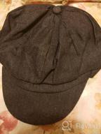 img 1 attached to Womens Peaked Newsboy Cap - Stylish And Functional Headwear For Women review by Joshua Huan
