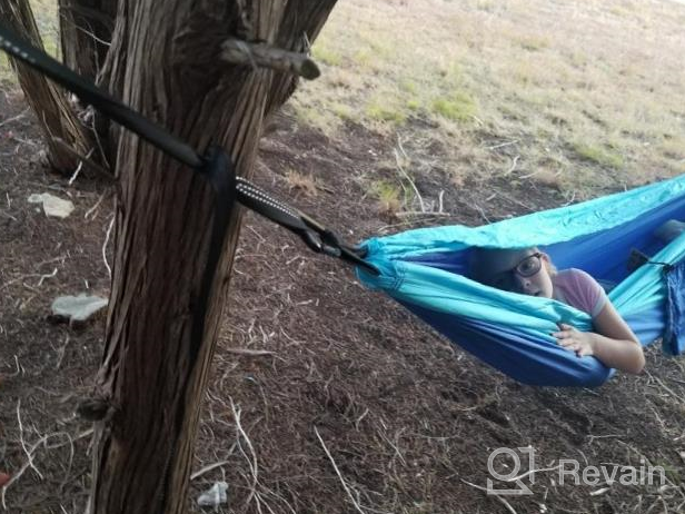 img 1 attached to AnorTrek Camping Hammock: Your Ultimate Companion For Lightweight And Comfortable Outdoor Adventures review by David Turner