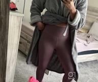 img 1 attached to Get Moving In Style: ECHOINE'S Buttery Soft Tummy Control High-Waisted Yoga Legging review by John Langdon
