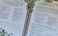 img 1 attached to Floral Gold Wedding Planner: Your Ultimate Guide To A Perfect Wedding Day review by Pat Nard