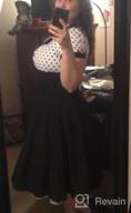 img 1 attached to Vintage Rockabilly Swing Dress Inspired By Audrey Hepburn, Perfect For Women From Nihsatin review by Kevin Ballard