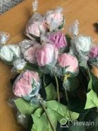 img 1 attached to Realistic And Elegant DIY Wedding Flowers: Get 12Pcs Of DIGIROOT Artificial Silk Rose Flowers In Champagne Color For Home And Party Decorations review by Ben Almasri