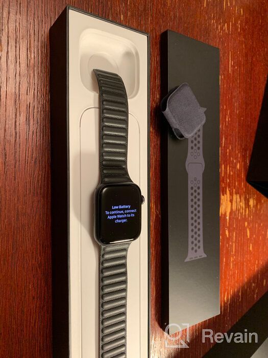 img 1 attached to Renewed Apple Watch Series 5 - 40MM GPS + Cellular in Gold Aluminum Case with Pink Sport Band review by Eh Chit ᠌