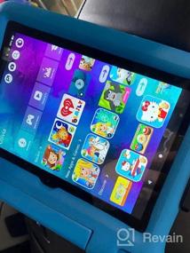 img 7 attached to Автомобильный держатель для планшета, подставка для крепления на подголовник для детей - незаменимый аксессуар для путешествий, совместимый с iPad, IPhone, Galaxy Tab, Fire HD, Switch и другими устройствами 4,7–12,9 дюйма