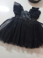 img 1 attached to KLFFLGID Bowknot Pageant Dresses Headwear: Adorable & Stylish Girls' Clothing review by Michelle Lyons