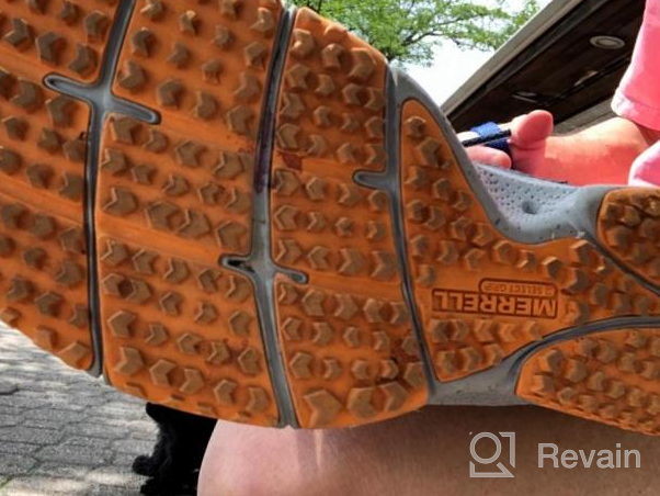 img 1 attached to Merrell HYDROTREKKER Waterproof Hiking Shoe in Flame Orange review by Larry Breeze