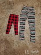 img 1 attached to BOOPH Winter Fleece Leggings for Bohemian Girls' Clothing review by Joe Jimenez