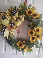 img 1 attached to 2 Pack Lvydec Artificial Sunflower Bouquet - Brighten Home Decor With Fake Yellow Flowers For Weddings & More! review by Walter Devarakonda