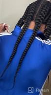 img 1 attached to Kalyss 13X6 Braided Lace Front Cornrow Wig With 2 Ponytails & Baby Hairs For Women review by Fahmi Manna